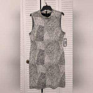Black and white dress, size 12, Sharagano from JC Penny